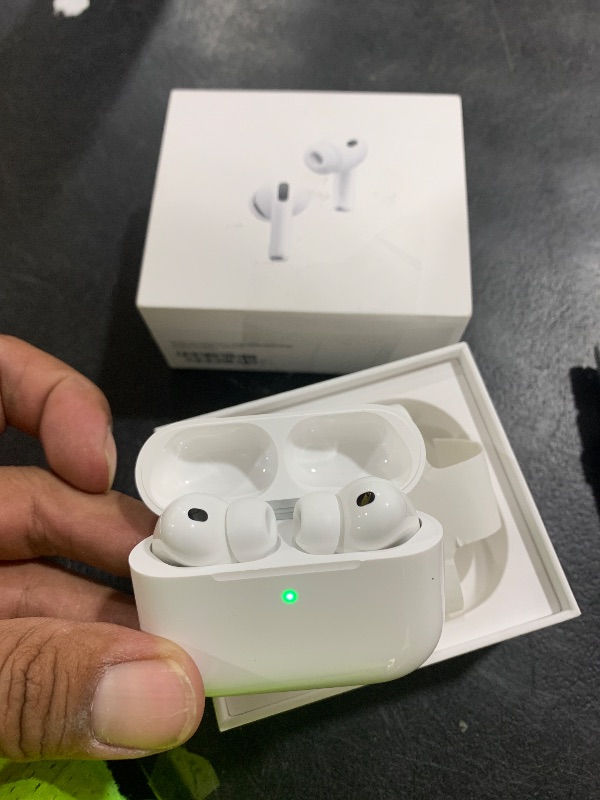 Photo 1 of Apple AirPods Pro 3 Wireless Earbuds, Active Noise Cancellation, Live Translation, Heart Rate Sensing, Hearing Aid Feature, Bluetooth Headphones, Spatial Audio, High-Fidelity Sound, USB-C Charging