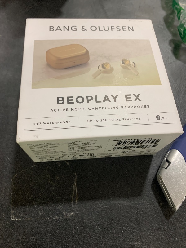Photo 1 of Bang & Olufsen Beoplay EX - Wireless Bluetooth Earphones with Microphone and Active Noise Cancelling, Waterproof, 20 Hours of Playtime