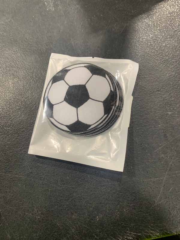 Photo 1 of Pack 5 Soccer Ball Embroidered Iron On Patch Applique Football Sport Jean Cap Uniform Logo