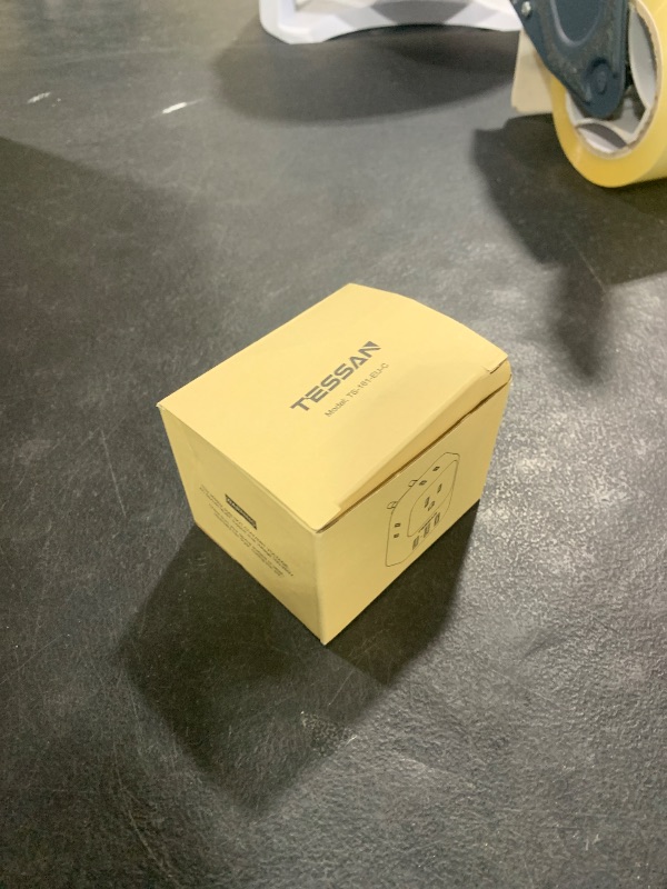 Photo 1 of European Travel Plug Adapter USB C, TESSAN International Plug Adapter with 4 AC Outlets 3 USB Charging Ports, Type C Europe Power Adaptor for US to EU France Germany Iceland Spain Italy