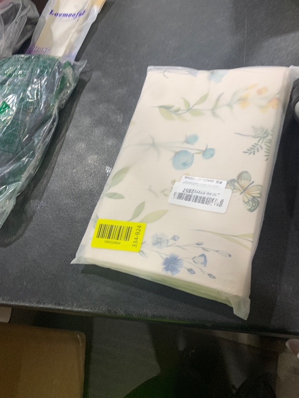 Photo 1 of Spring Pillow Covers 20x20 Inch Set of 2, Aqua Teal Sage Green Wild Flower Throw Pillows Case,Colorful Seasonal Floral Plant Outdoor Decorative Farmhouse Decor Cushion Covers for Sofa Bed Couch