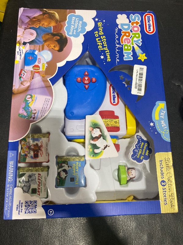 Photo 1 of Little Tikes Story Dream Machine Starter Set, Storytime, Books, Little Golden Book, Audio Play, The Poky Little Puppy Character, Nightlight, Toy Gift for Toddlers and Kids Girls Boys Ages 3+