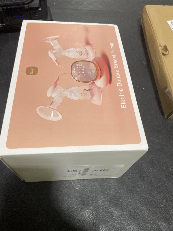 Photo 1 of NCVI Electric Breast Pump 8782, Portable Hospital-Grade Double Pump with 4 Modes & 9 Levels, Anti-Backflow, Rechargeable Quiet Breastfeeding Pump for Efficient Comfortable Use at Home, Work or Travel