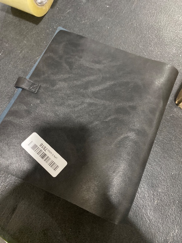 Photo 1 of Photo Album 4x6 200 Photos, Genuine Leather Albums Page Refillable with 30 Pieces Writing Paper, Best Gift for Travel Wedding Kids Graduation Baby Picture Album Scrapbook