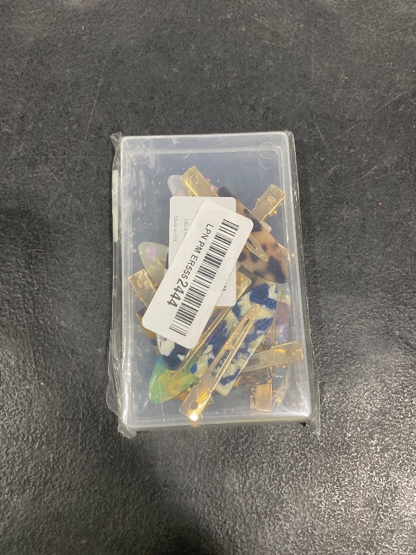 Photo 1 of 10 Pcs No Bend Hair Clips for Women Styling Sectioning, Gingbiss 2.7" No Crease Bangs Hair Clips, Curl Pin Clips with Storage Box for Hairstyle Bangs Waves Makeup Application, 10 Colors