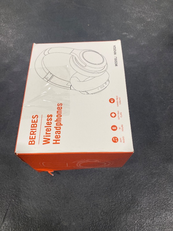 Photo 1 of BERIBES Bluetooth Headphones Over Ear, 65H Playtime and 6 EQ Music Modes Wireless Headphones with Microphone, HiFi Stereo Foldable Lightweight Headset, Deep Bass for Home Office Cellphone PC Ect.