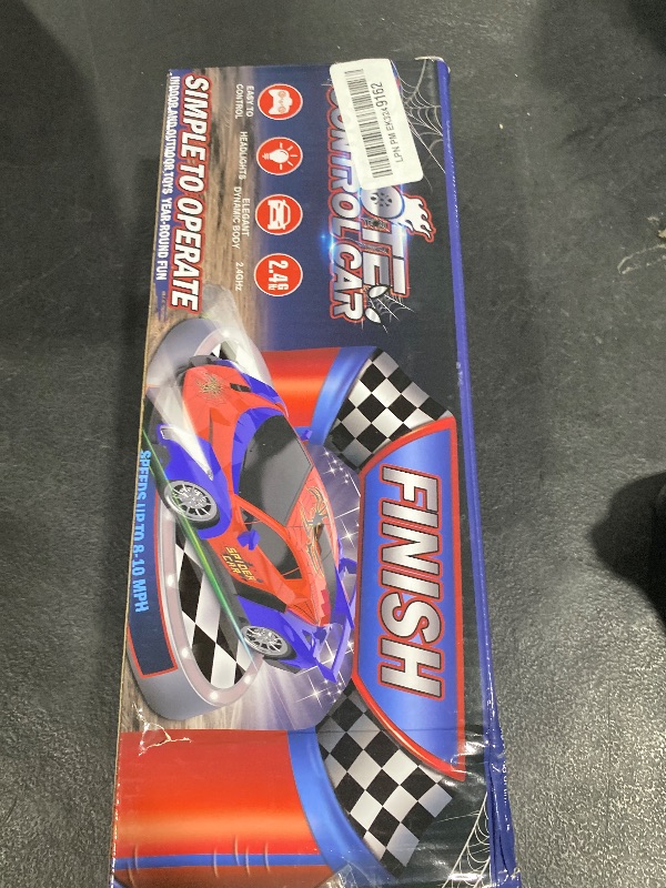 Photo 1 of Growsland Remote Control Car, 2.4Ghz Rc Cars for Boys 4-7 8-12, Electric Kids Toys for Kids with Cool LED Lights, Rechargeable Hobby Race Cars Toys for Boys Girls Ages 4-6 5-7 6-8 8-12 Birthday Gift