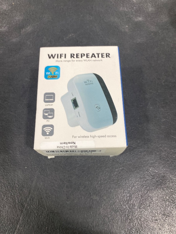 Photo 1 of WiFi Extender, WiFi Signal Booster Up to 5800sq.ft and 56+ Devices, WiFi Range Extender, Wireless Internet Repeater, Long Range Amplifier with Ethernet Port,1-Key Setup, Access Point, Alexa Compatible
