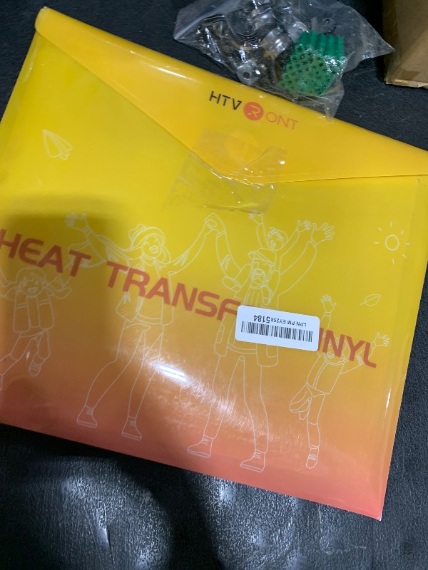 Photo 1 of HTVRONT HTV Heat Transfer Vinyl Bundle: 80 Pack 12" x 10" Iron on Vinyl for T-Shirt, 39 Assorted Colors with Vinyl Accessories Tweezers for Silhouette Cameo or Heat Press Machine