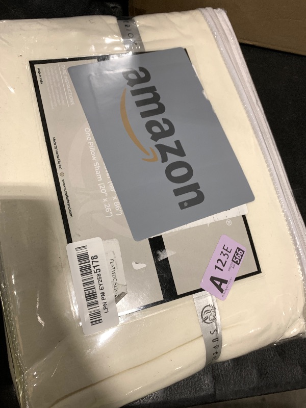 Photo 1 of Superior Flannel Cotton Duvet Cover Set, Warm Fuzzy Comforter Cover, Cozy Soft Bedding Essentials for Adults, Kids Bedding, Secure Button Closure, Includes 1 Duvet Cover, 1 Pillow Sham, Twin, Ivory