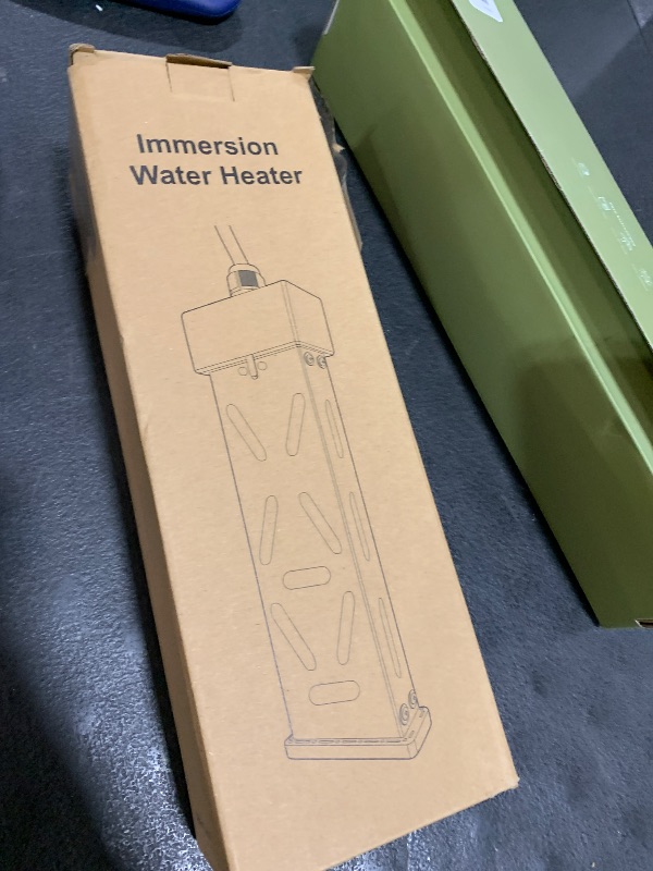 Photo 1 of Immersion Water Heater?1800W, Portable Mini Pool Heater, Bucket Heater, Adjustable Thermostat, Real?Time Temperature Display, Anti Dry Burn Protection, for Bathtub, hot tub, Inflatable Pools, 120V