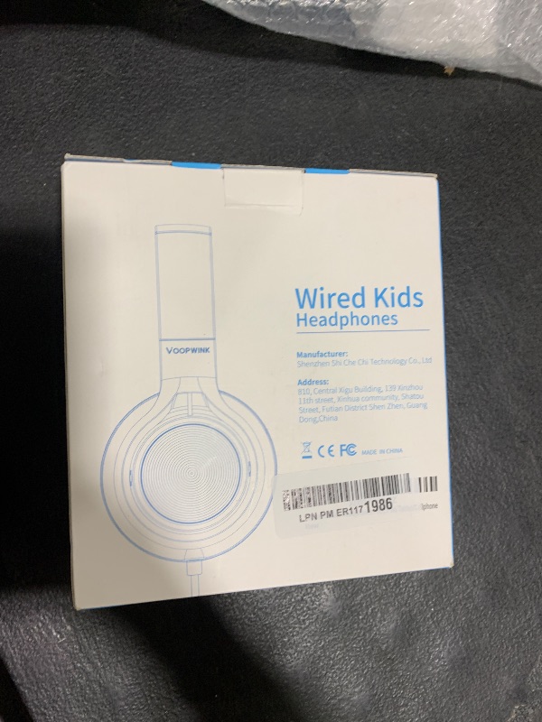 Photo 1 of Kids Headphones with Cord , Wired Over Ear Headsets with Microphone Limited Volume 85dB/ 94dB, Portable Wired Headphones for Kids Boys Girls Teens Children Online School/Travel/iPad/Tablet/Cellphone