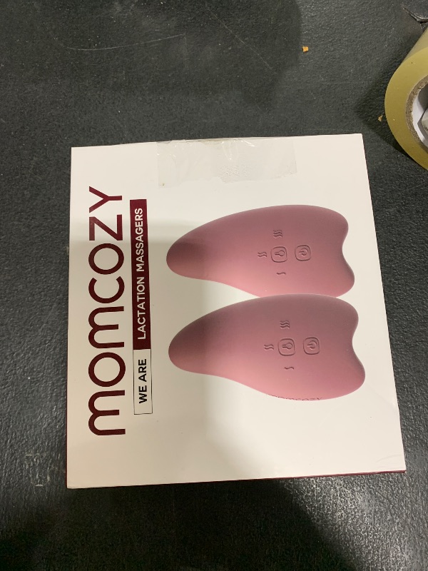 Photo 1 of Momcozy Double Lactation Massager Warming for Breastfeeding, Pumping, Heat & Vibration for Improve Milk Flow, Breastfeeding Essentials for Clogged Ducts, Engorgement