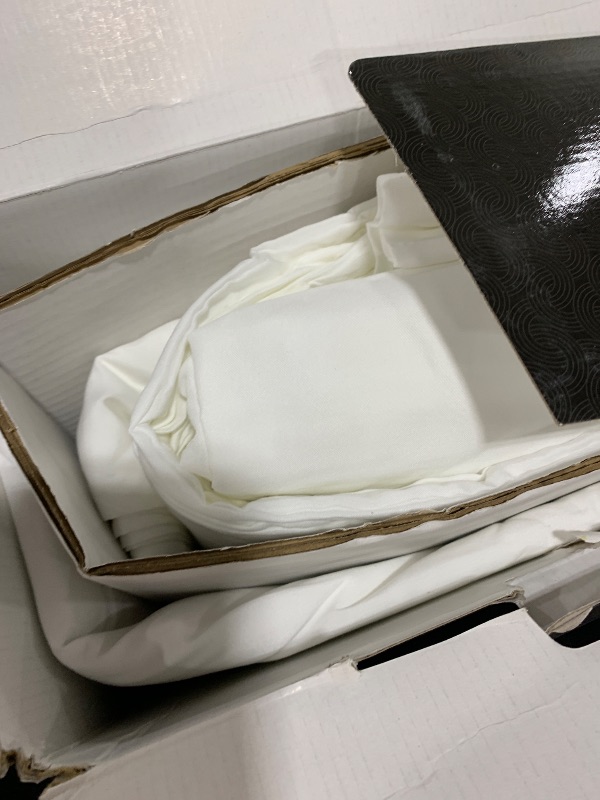 Photo 1 of TEXAS LINEN CO. 100% Egyptian Cotton Sheets California King Size - 1500 Thread Count Cal King Sheet Set Egyptian Cotton, 4 PC Luxury Bedsheet (White), Soft, Cooling, 17" Deep Pocket Bedsheet Set