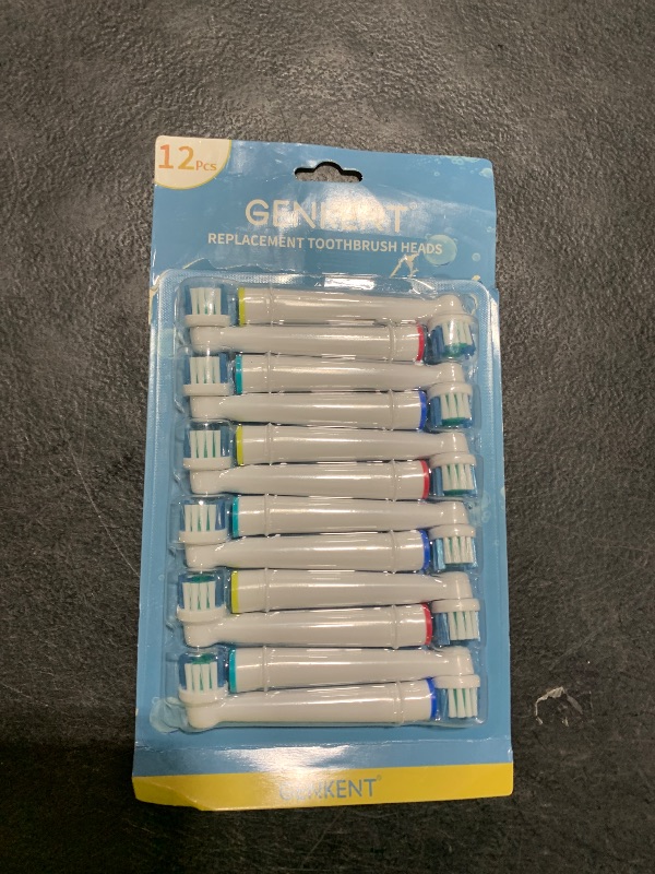Photo 1 of Replacement Toothbrush Heads Compatible with Oral B Braun, 12 Pcs Professional Electric Toothbrush Brush Heads Compatible with Oral B Replacement Heads Refill 7000/Pro 1000/9600/500/3000