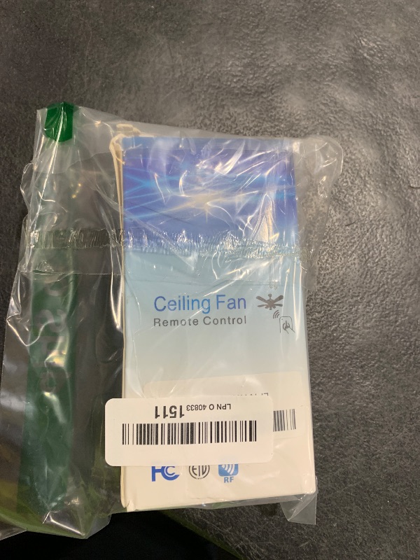 Photo 1 of Hampton Bay Ceiling Fan Remote Control - 3-Speed, Light Dimmer, Reverse Button - Replacement for UC7078T, CHQ7078T, L3H2003FANHD, HD5, HD6 Models