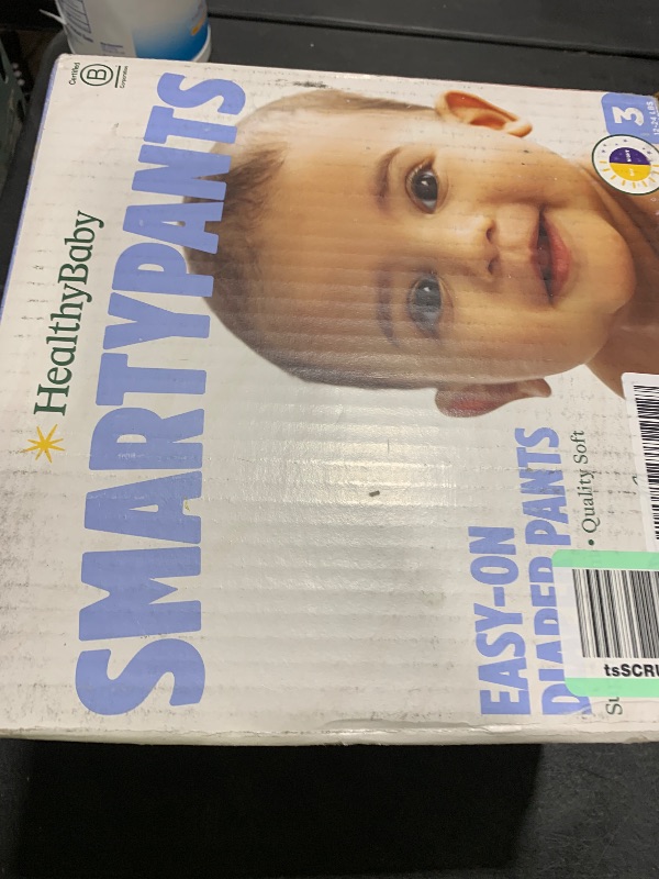 Photo 1 of SmartyPants Pull Up Style Diapers | EWG Verified Safe & Plant-Based | Quilted 360 Waistband, Super Absorbent for Overnight Leak Protection | Training Pants by HealthyBaby | Size 3 (54 Count)