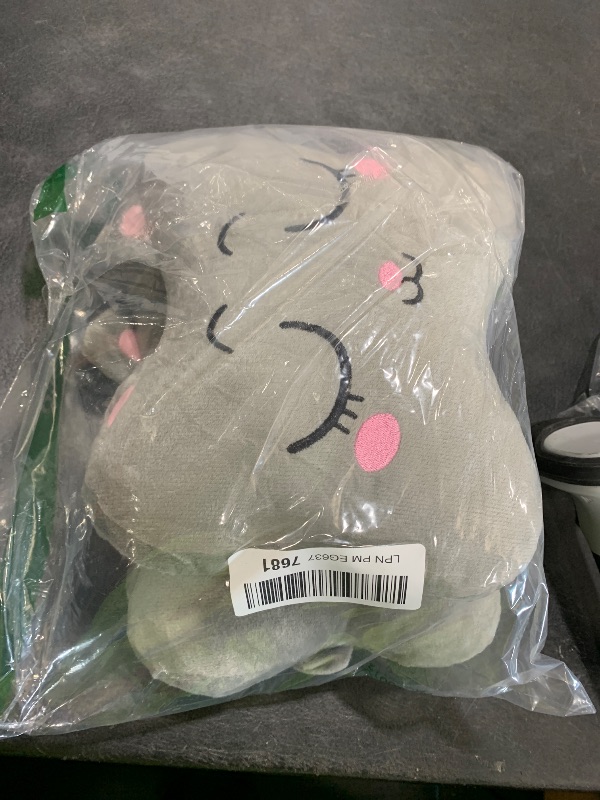 Photo 1 of Sexysamba Car Headrest Pillow,Cartoon Neck Pillow for Car,Comfortable Soft Car Seat Pillow for Driving,Head Rest Cushion,Cute Neck Pillow for Travelling and Home 2Pcs (Grey Cat)