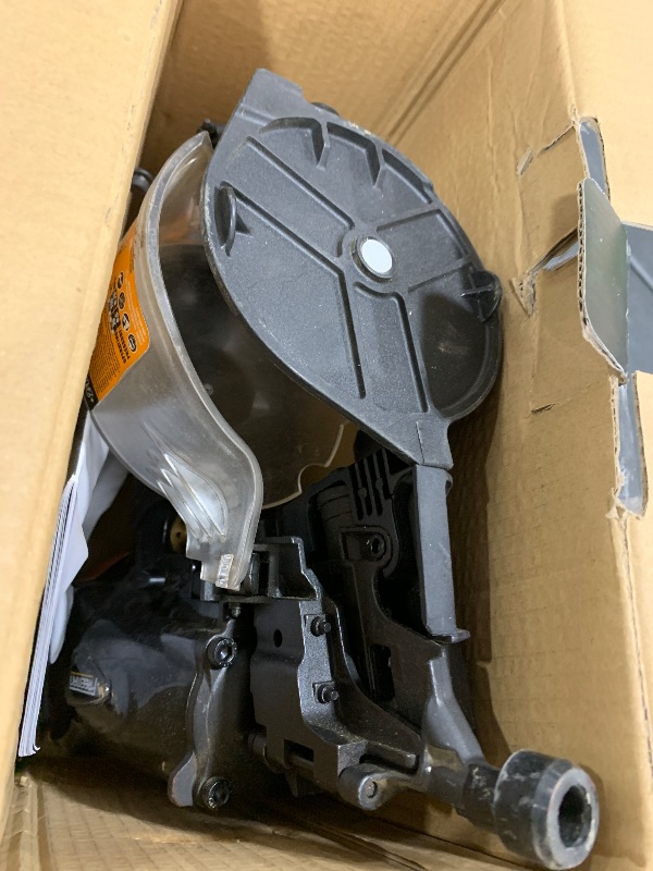 Photo 1 of Freeman G2CN65 2nd Generation Pneumatic 15 Degree 2-1/2" Coil Siding Nailer with Adjustable Metal Belt Hook and 1/4" NPT Air Connector