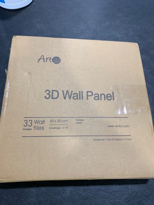 Art3d 33-Pack 3D Wall Panels for Interior Wall Decor, Modern Diamond ...