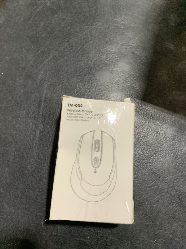 Photo 1 of Wireless 2.4G Silent Cordless Mouse - 6 Buttons, 3 DPI Levels for Laptop, Desktop, MacBook, PC