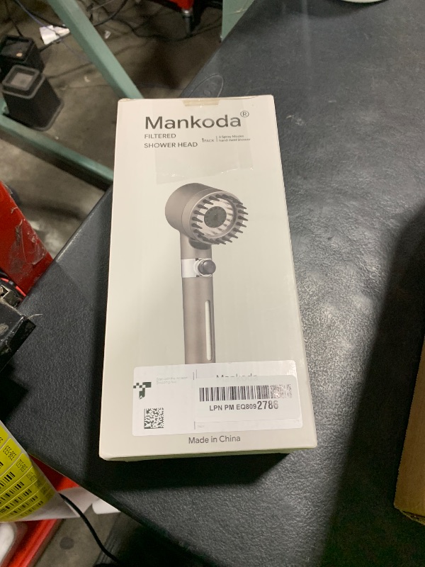Photo 1 of Filtered Shower Head with Handheld & High Pressure - Ion Drops Shower Head with 75" Stainless Hose for Hard Water | 3 Spray Modes Shower with 10 Replaceable Filters