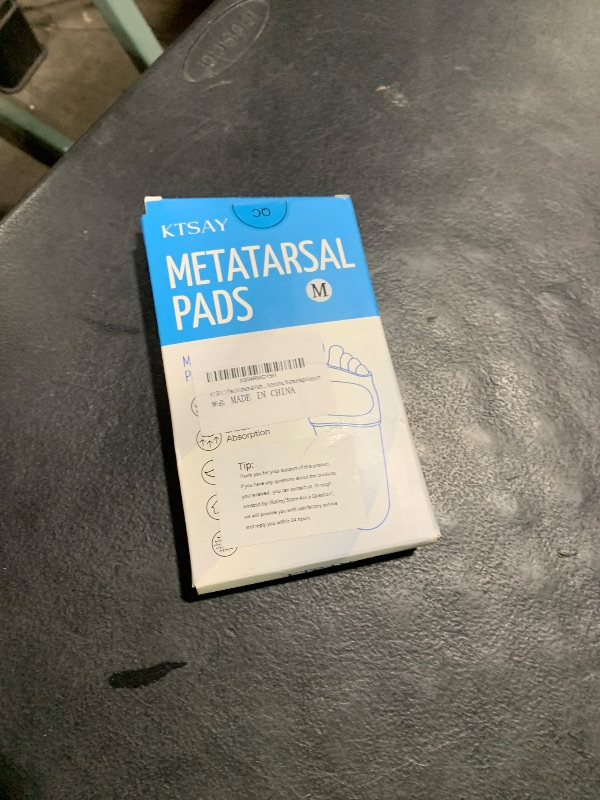 Photo 1 of KTSAY 2 Pairs Metatarsal Pads with Gel Pad for Women and Men, Foot Pads for Ball Pain Relief, Morton's Neuroma, Metatarsalgia Support