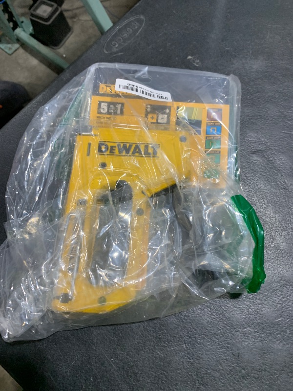 Photo 1 of DEWALT 5 in 1 Multi-Tacker Stapler and Brad Nailer Multi-Tool DWHTTR510