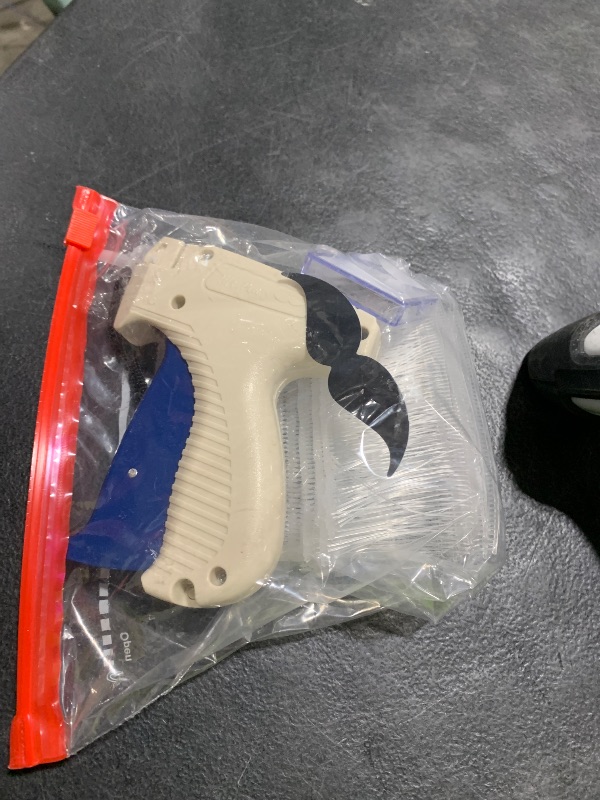 Photo 1 of Mr. Pen- Tagging Gun with Case, 5 Needles, 1008 pcs 2" Barbs Fasteners, Cream & Navy Blue, Tagging Gun for Clothing Tag Gun for Clothes Tag Gun, Price Tag Gun, Pricing Gun, Tag Attacher Guns