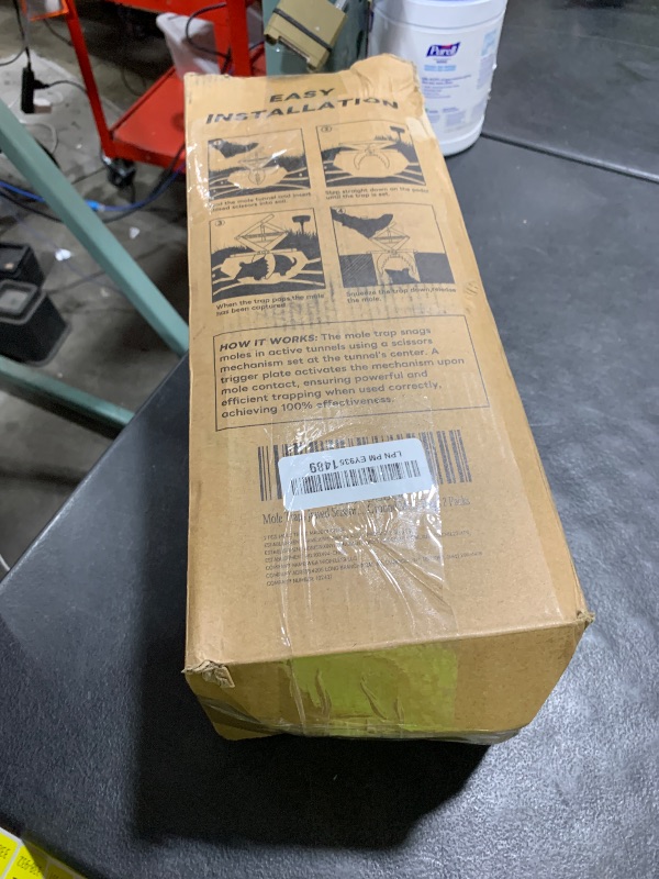 Photo 1 of Mole Trap Scissor 2 Pack, Upgraded Mole Traps for Lawns That Kill Best, Galvanized Steel Mole Killer, Easy Step Setup