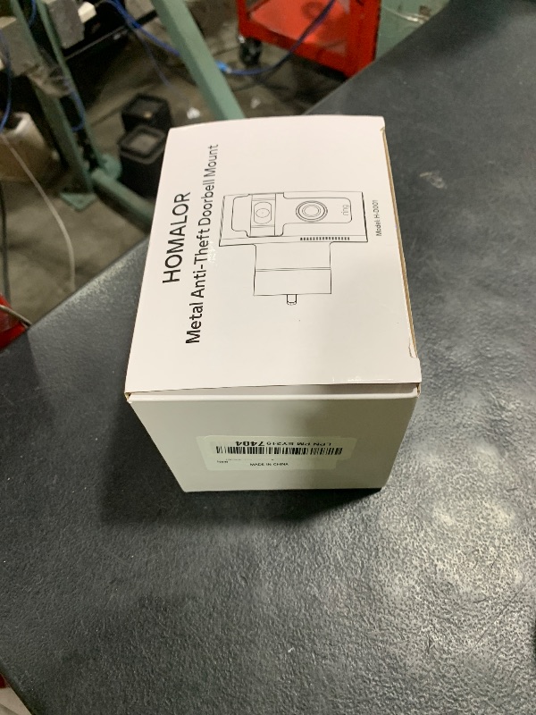 Photo 1 of Anti Theft Ring Doorbell Mount - Renter Friendly Ring Doorbell Holder for Apartment Door - All Metal Ring Door Bracket Blink Doorbell Mount No Drill