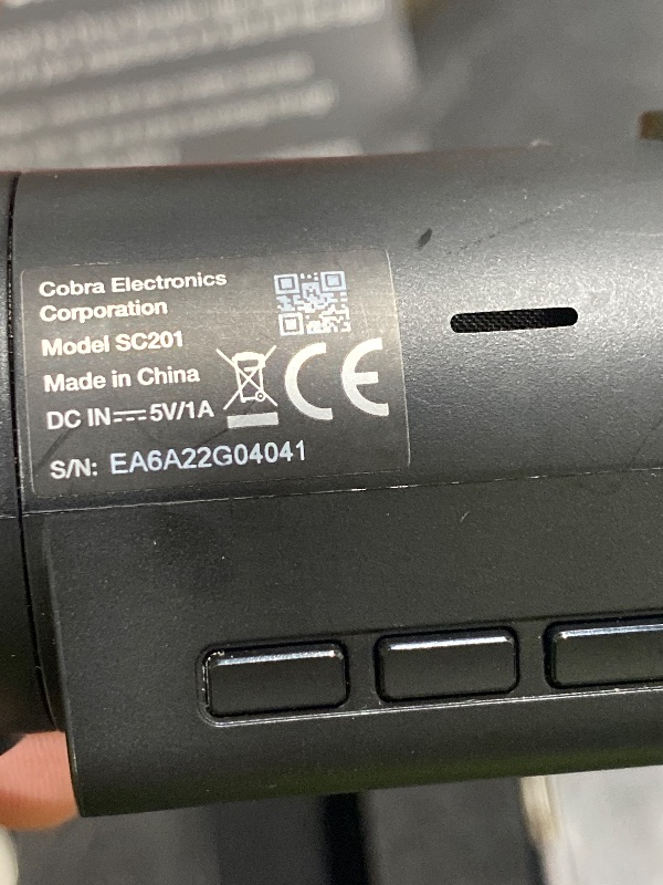 Photo 1 of Cobra Smart Dash Cam with Interior Cam (SC 201) - Full HD 1080P Resolution, Built-in WiFi & GPS, Live Police Alerts, Incident Reports, Emergency Mayday, Drive Smarter App, 16GB SD Card Incl.