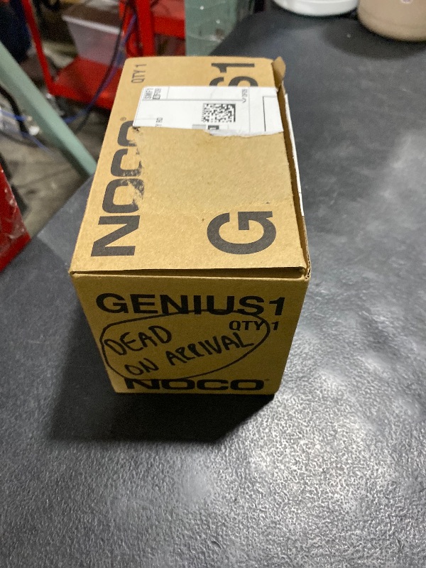 Photo 1 of NOCO GENIUS1: 1A 6V/12V Smart Battery Charger – Automatic Maintainer, Trickle Charger & Desulfator with Overcharge Protection & Temperature Compensation – For Lead-Acid & Lithium Batteries