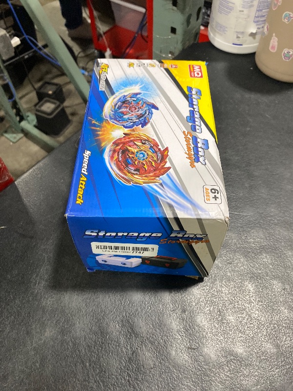 Photo 1 of Bey Battling Blade Burst Toy Set, 12 Spinning Burst Gyros 2 Two-Ways Launchers with Grip, Combat Tops Battle Game with Portable Box Gift for Kids Children Boys 6-12