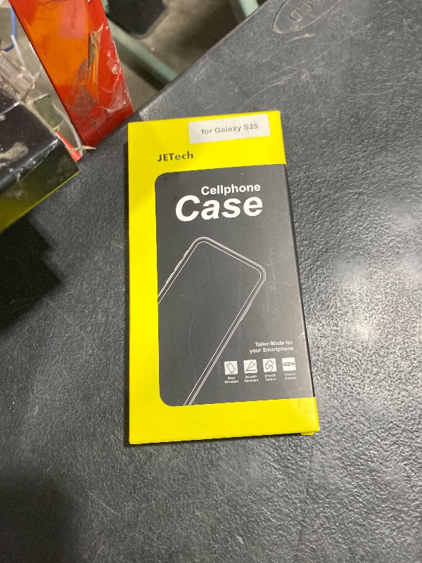 Photo 1 of JETech Slim Case for Samsung Galaxy S25 5G with Camera Lens Full Protection, Ultra-Thin Lightweight Matte Finish Minimalist Protective Phone Cover (Black)