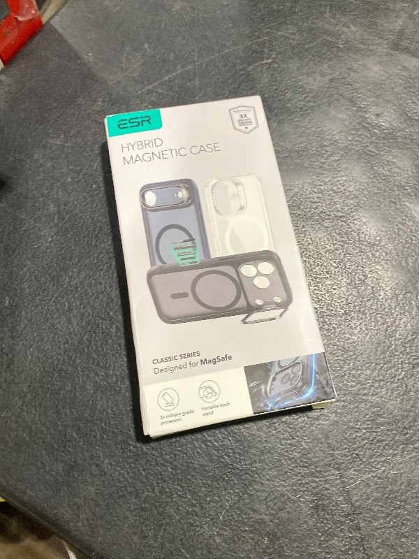 Photo 1 of ESR for iPhone 17 Pro Case with Stand, Camera Control Cover Compatible with MagSafe, Military-Grade Drop Protection Magnetic Phone Case for iPhone 17 Pro, Scratch-Resistant Back Cover, Frosted Green