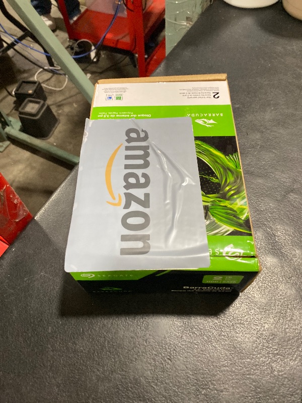 Photo 1 of Seagate BarraCuda 2TB Internal Hard Drive HDD – 3.5 Inch SATA 6Gb/s 7200 RPM 256MB Cache – Frustration Free Packaging (ST2000DM008/ST2000DMZ08)