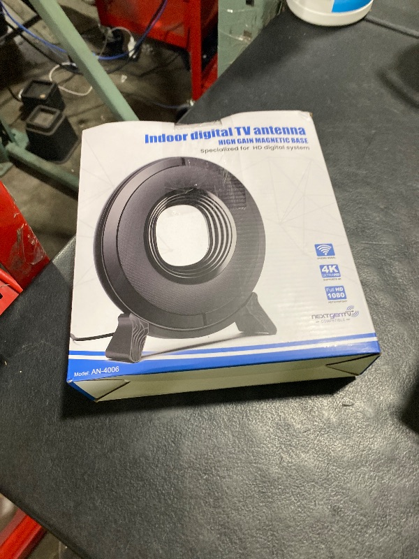 Photo 1 of 2025 TV Antenna Indoor for Local Channels, Antenna for Smart TV 360° Reception,Digital Antenna for Long Range Reception and All Smart/Old TVs, Supports 4K 1080P HD VHF UHF