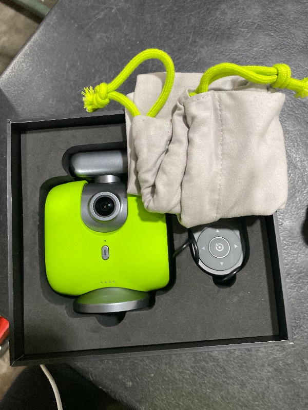 Photo 1 of XbotGo Chameleon AI Auto Sports Action Camera - 4K 60FPS Soccer Camera and Basketball Tracking Camera for Team Sports, Live Streaming, No Subscription, Works with iOS & Android (Lemon Green)