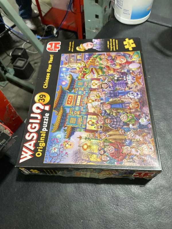 Photo 1 of Jumbo, Wasgij, Original 39 - Chinese New Year!, Unique Collectable Jigsaw Puzzle for Adults, 1,000 Piece