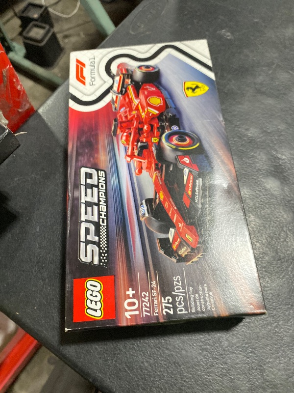 Photo 1 of LEGO Speed Champions Ferrari SF-24 F1 Race Car Toys - Building Sets for Kids, Boys & Girls, Ages 10+ - Ferrari F1 Model Car Kits for Display or Play - Gift Ideas for Birthdays and Fans - 77242