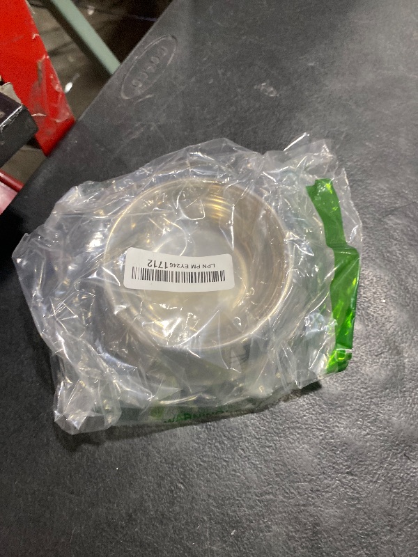 Photo 1 of 2 Pcs Non-Slip Stainless Steel Small Cat Food Bowls - Unbreakable, 7 Oz, Removable Rubber Base, Easy to Clean, Lovely Color