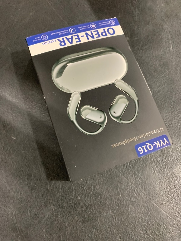 Photo 1 of Paekole Translation Earbuds Real Time - AI 144 Language Translator Earbuds, Audifonos Traductores Inglés Español, 3-in-1 Translating Device, Translate Ear Buds for Travel Learning with Charging Case