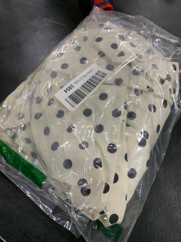 Photo 1 of AIHUKOCY Women Polka Dot Sleeveless Square Neck Backless Spaghetti Strap Smocked Flowy Ruched Sexy Mini Cami Dress