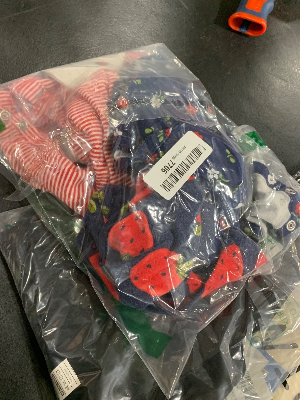 Photo 1 of Carter's Baby 4 Pack Long Sleeve Bodysuit Set, Red/Blue Berries, 3 Months