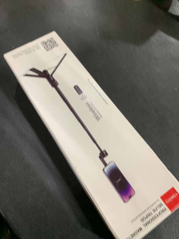 Photo 1 of SEAJIC Magnetic Selfie Stick Tripod with Remote,54" Phone Tripod Compatible with MagSafe,Fit for iPhone 12/13/14/15 Series,Magsafe Case and Other Phones with Metal Ring