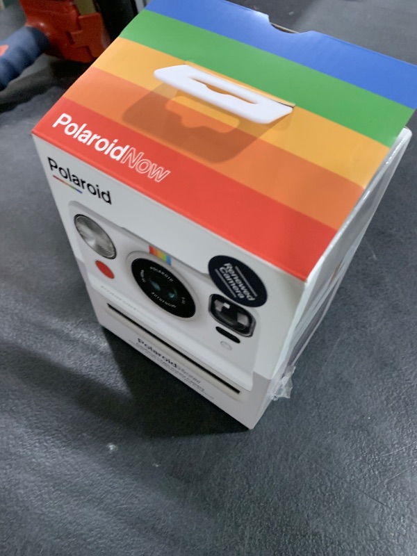 Photo 1 of Polaroid Now I-Type Instant Camera - White (Renewed Premium)