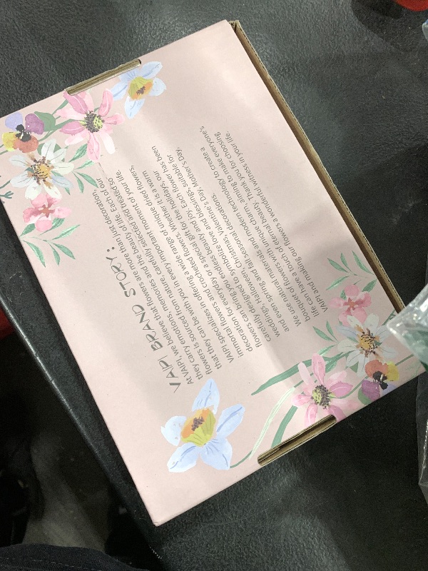 Photo 1 of 10 Pack Dried Flower Bouquets Mini Dried Flower with Stem Forget Me Not Dried Embossing Natural Flower Bundles Artificial Flower Dried Floral Arrangement for Vase DlY Wedding Decor (Forget Me Not)