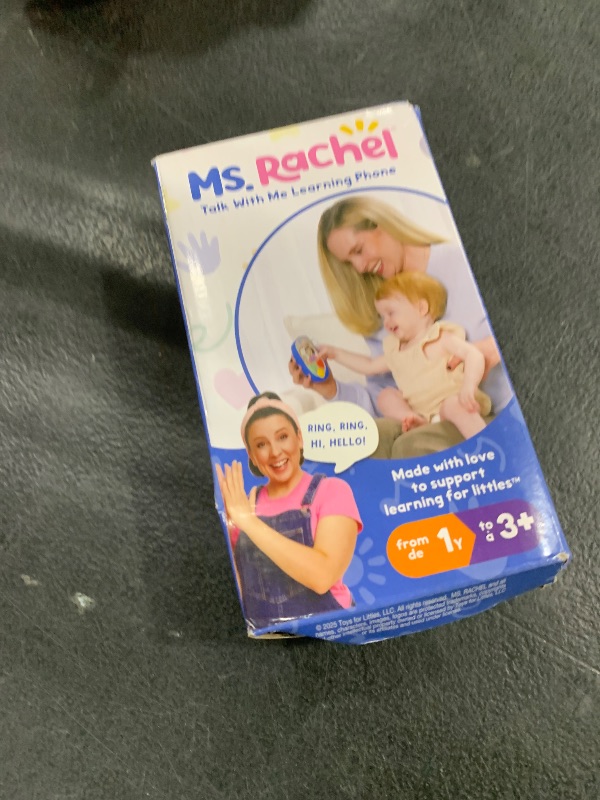 Photo 1 of Ms. Rachel Official Electronic Talk with Me Learning Phone with Conversational Phrases, Educational Toys & Toddler Toys for Girls & Boys Ages 1-3+