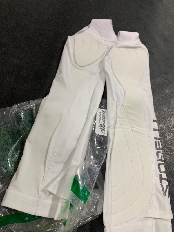 Photo 1 of Storelli BodyShield Leg Guards, Premium Compression Shin Guard Sleeves for Soccer Players, UV-Resistant, Unisex, 1 Pair